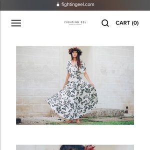 Fighting eel sig Zane dress